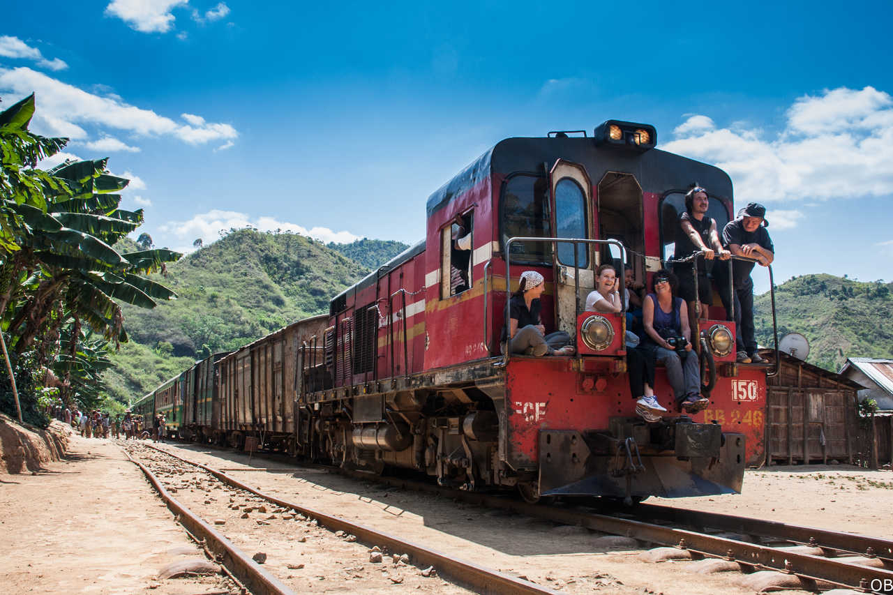 Train de brousse entre Fianaratsoa et la côte