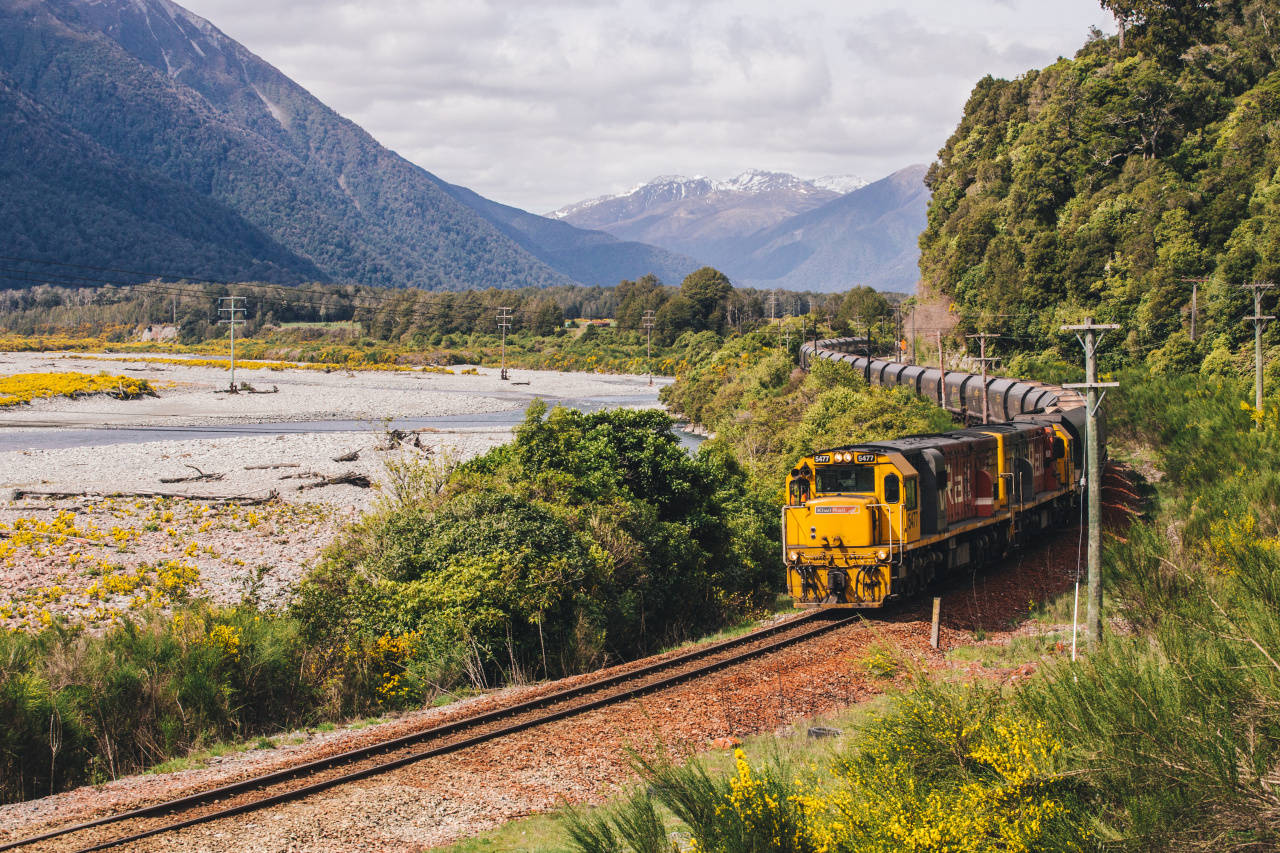 Train Nouvelle Zélande  Otira