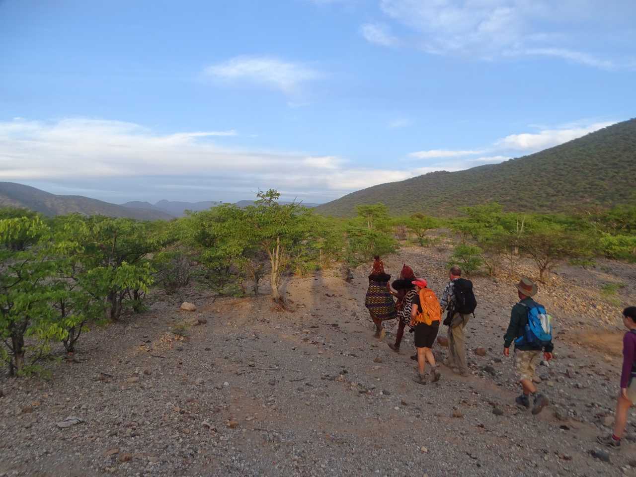 Trek avec les Himbas dans la région du Kaokoland en Namibie