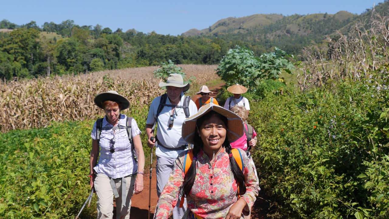Trek en pays Shan avec notre guide Mya
