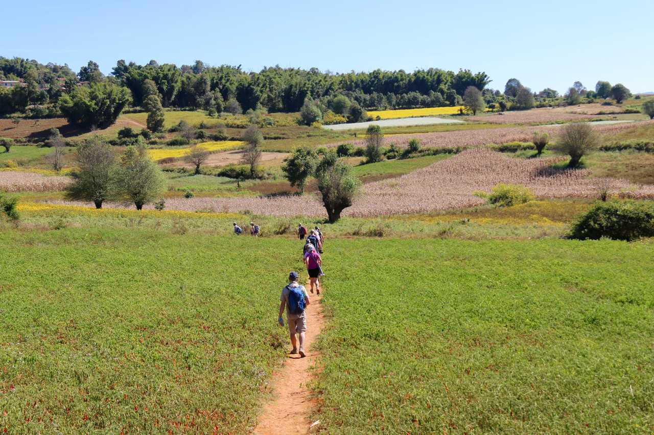 Trek en pays Shan en Birmanie