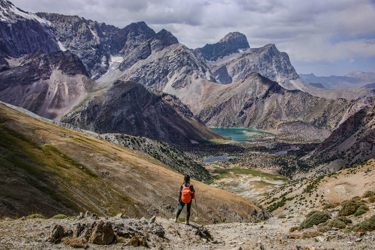 Trekking dans les Monts Fanskye