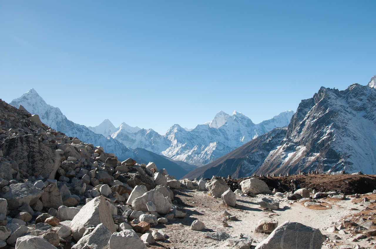 Image La haute route de l'Everest et l'Island Peak