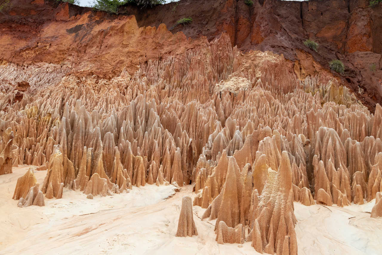 Tsingys rouges à Madagascar