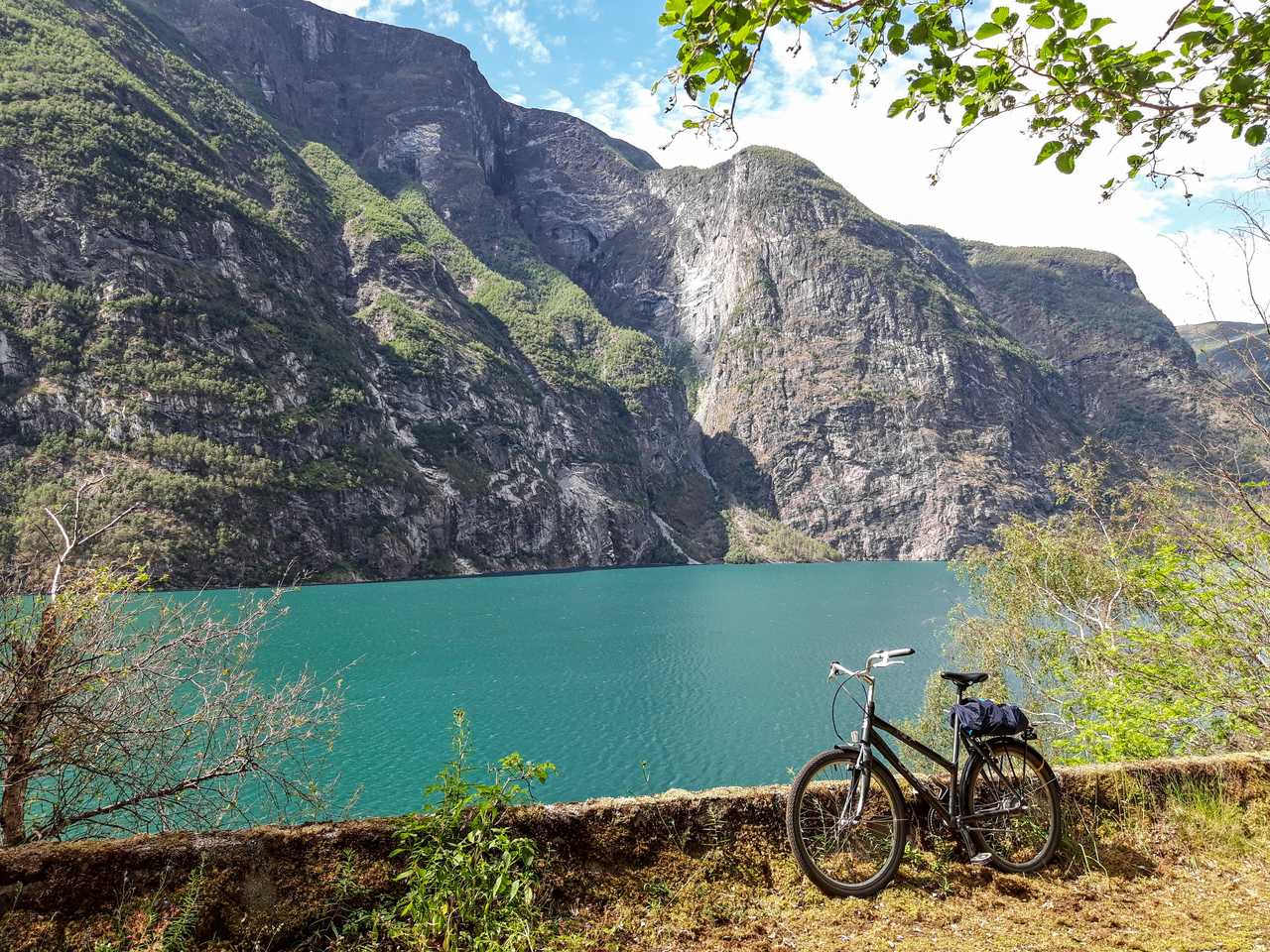 Vélo dans les fjords du Sud de la Norvège