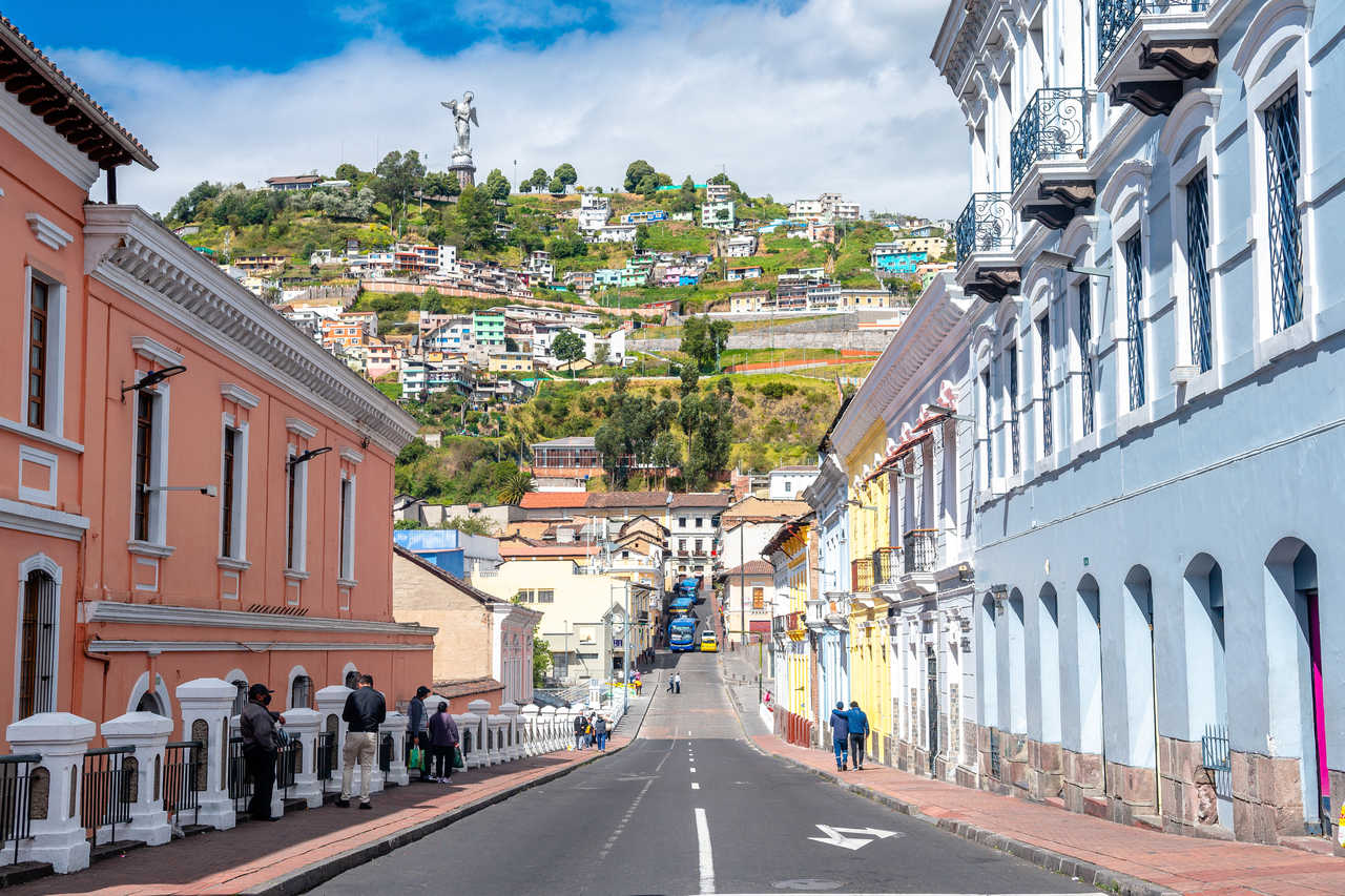 Vieux Quito en Equateur