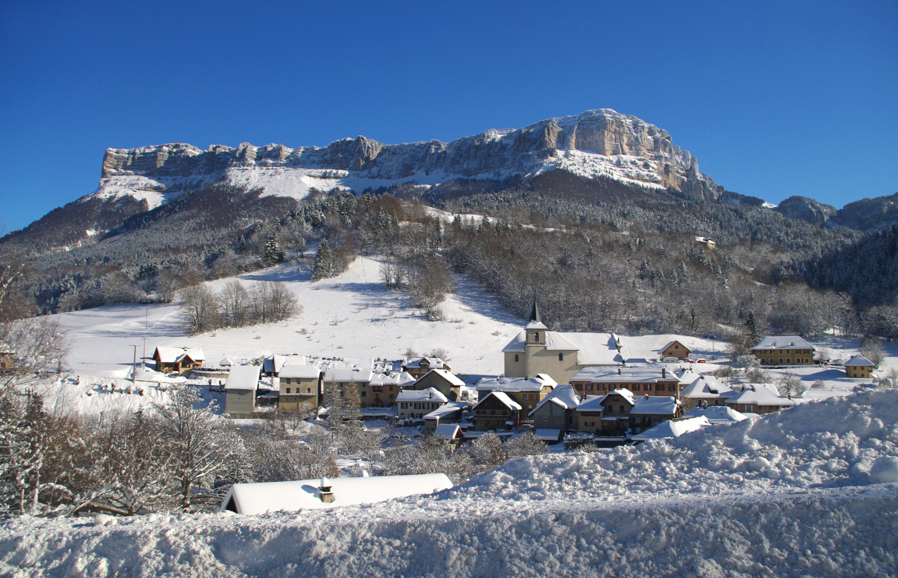 Village dans le parc naturel de la Chartreuse