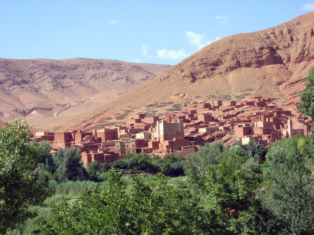 Village de Boutaghar, Maroc