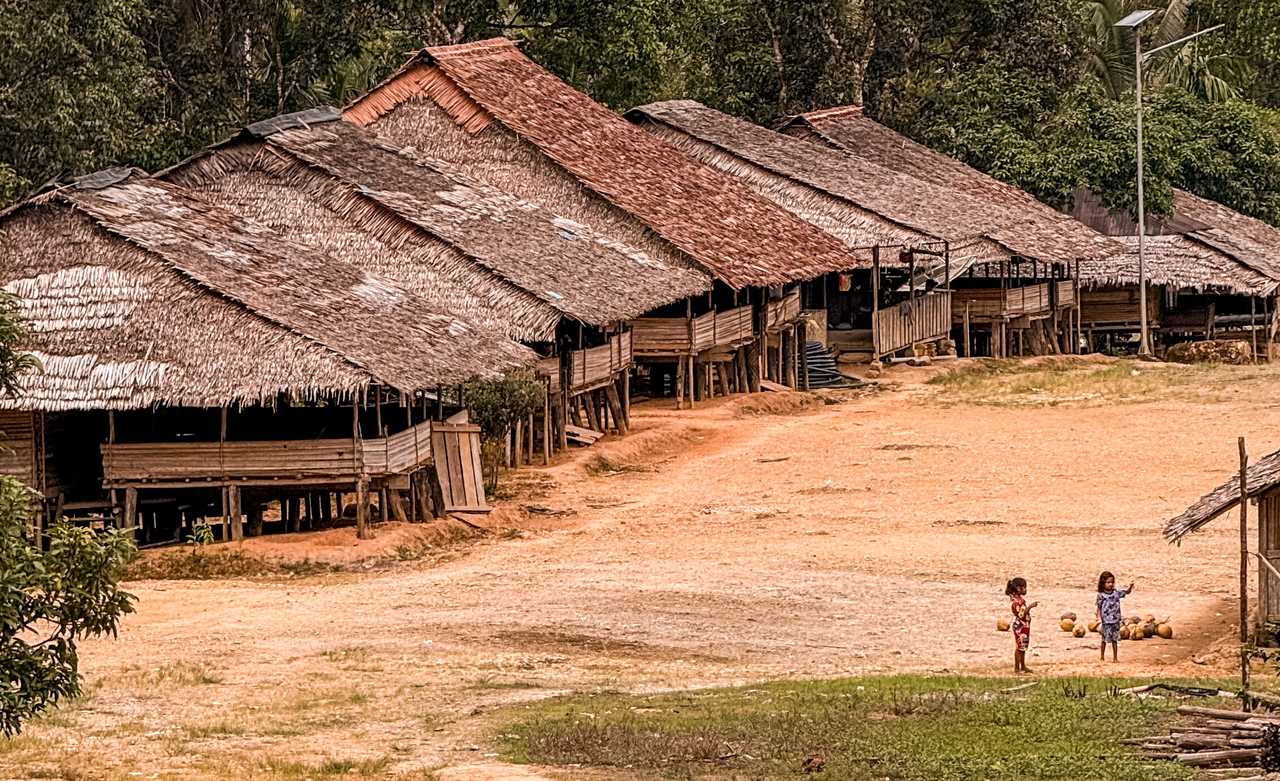 village de Huaulu sur l'île de Seram