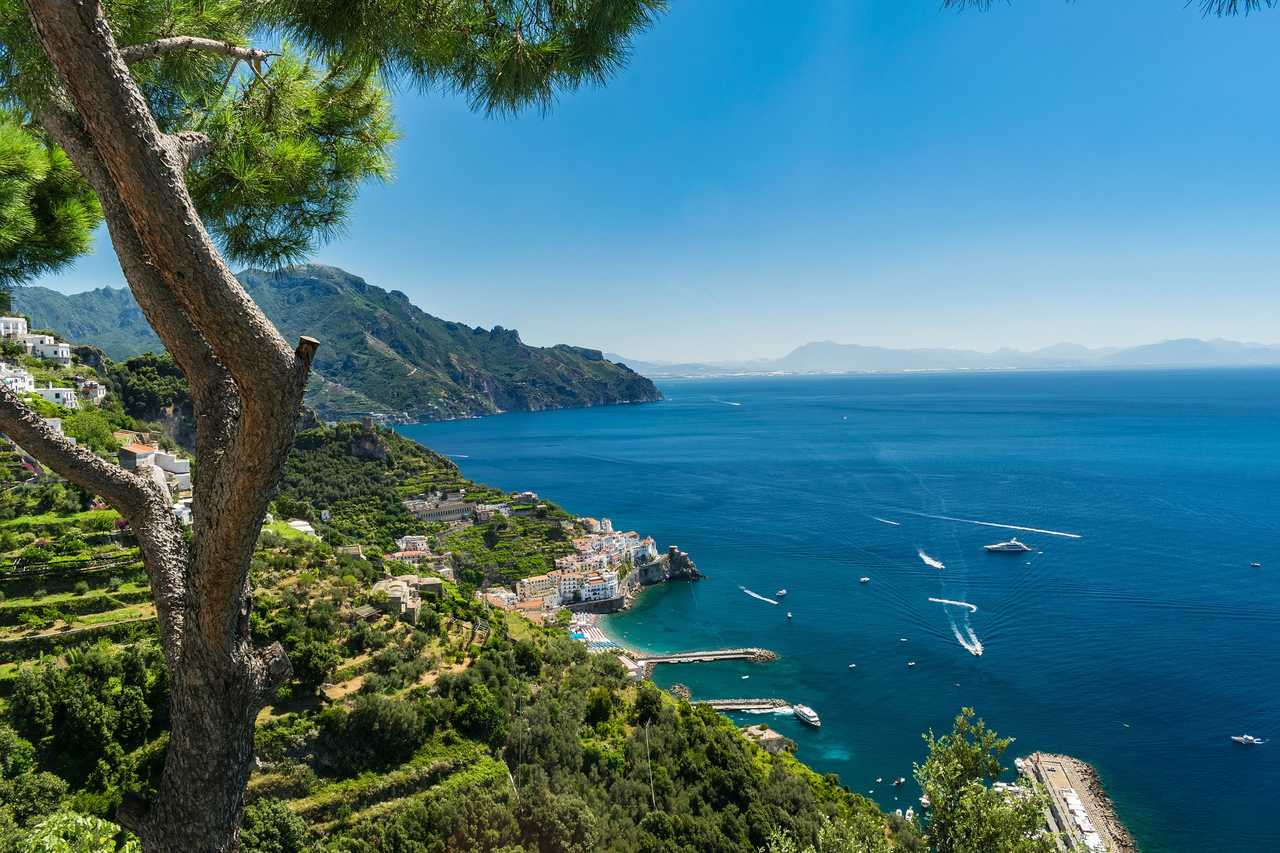 Village de Ravello sur la cote amalfitaine