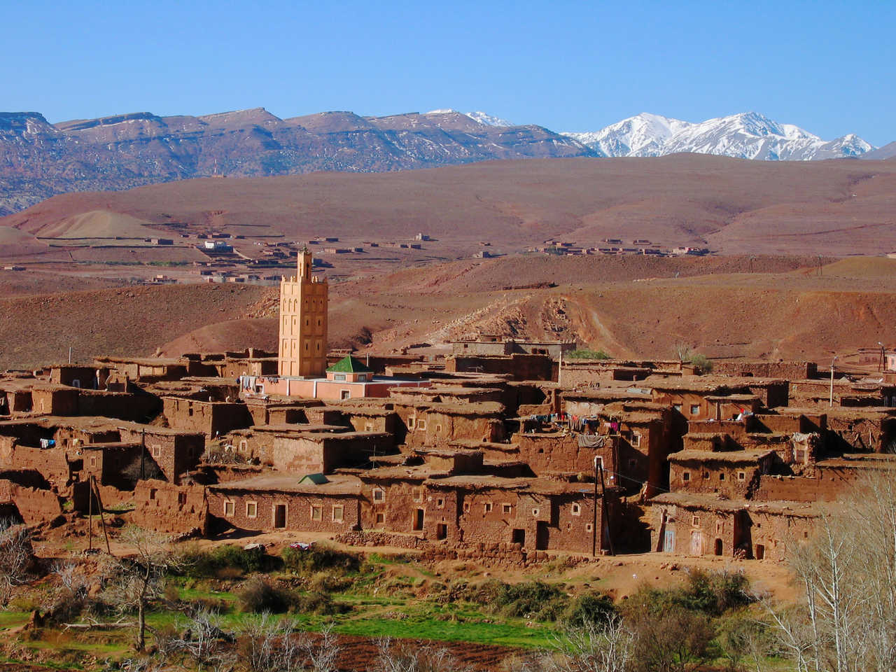 Village de Telouet, Maroc