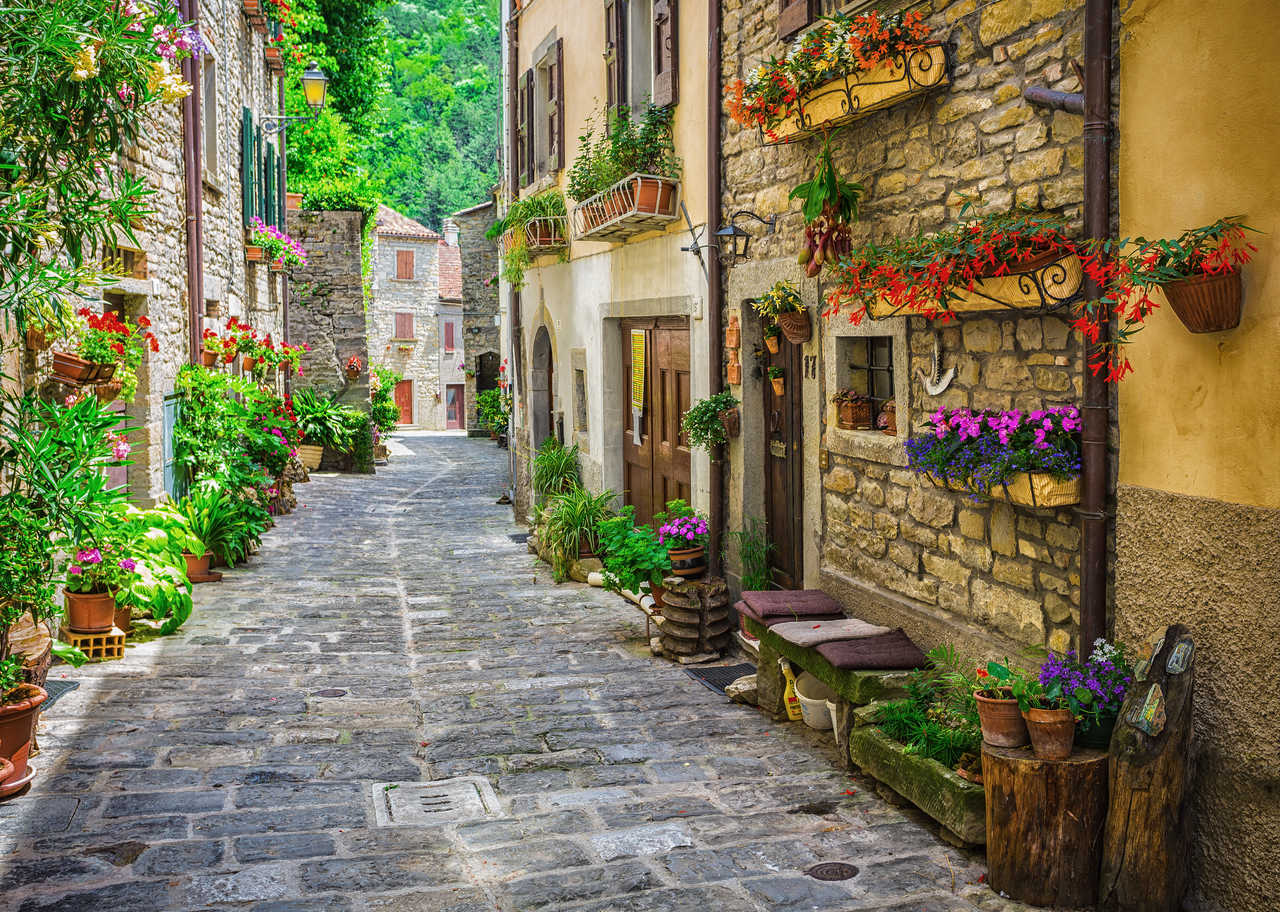 Village de Toscane en Italie
