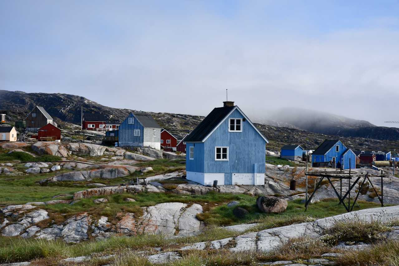 Village d'Oqaatstut au Groenland