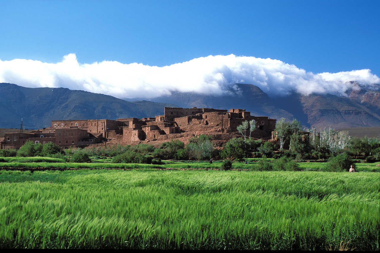 Village du Saghro, Maroc