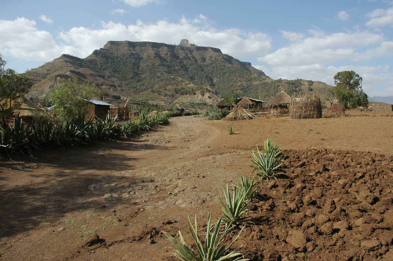 Village en Ethiopie