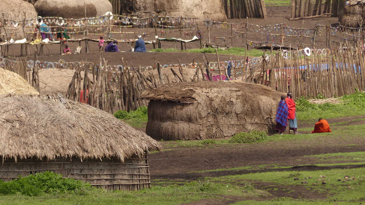 Village masai Tanzanie