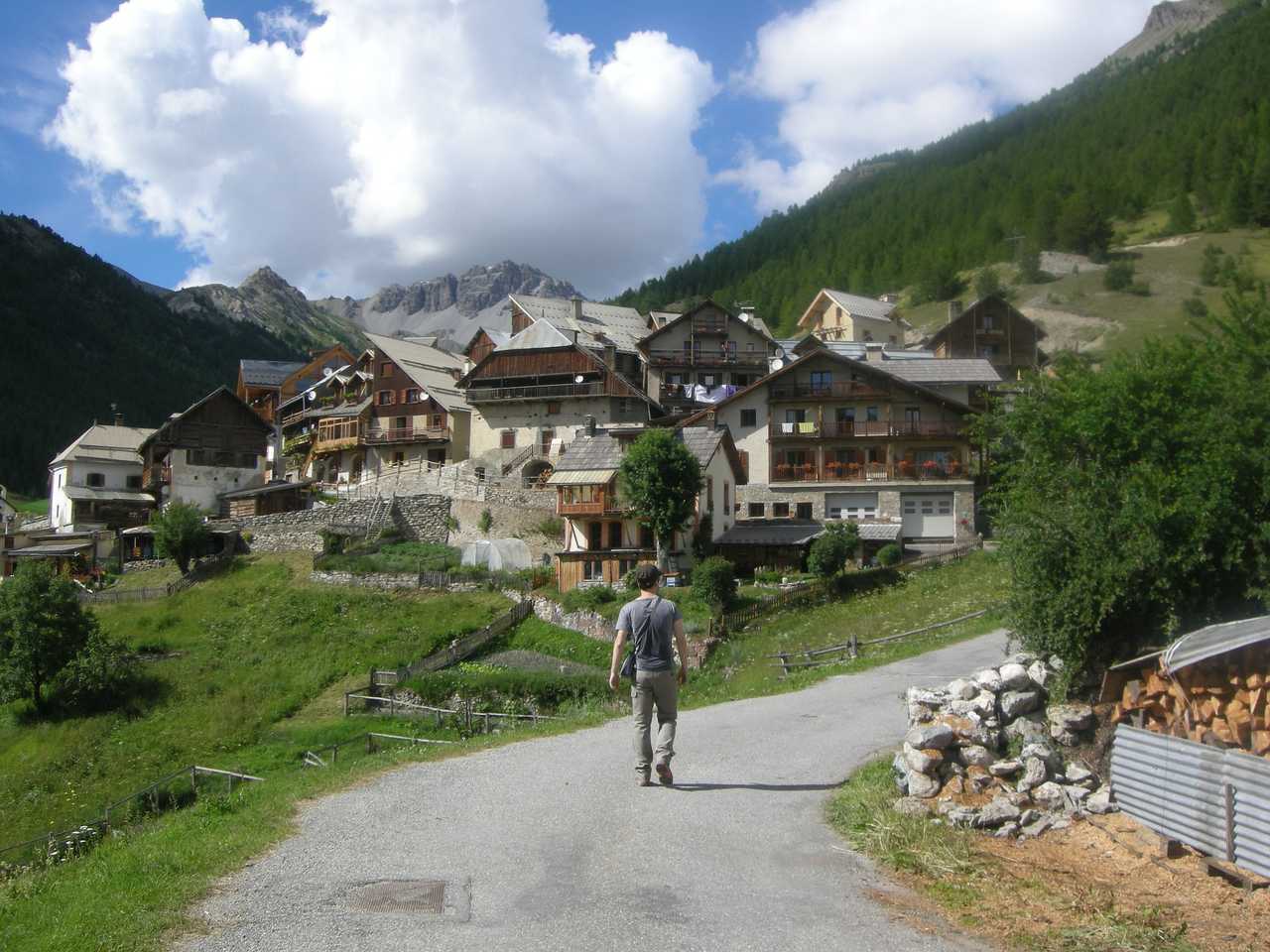 Village typique dans le Queyras