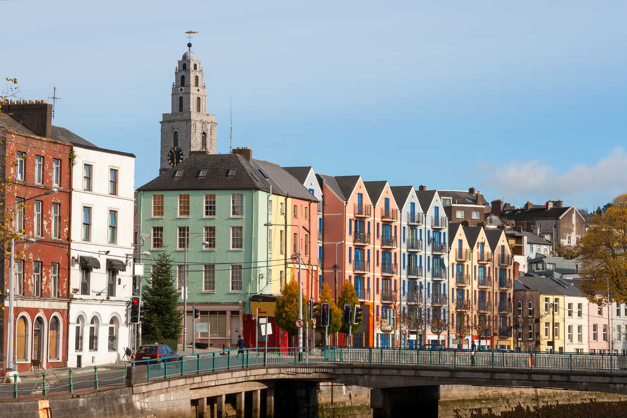 Ville de Cork en Irlande