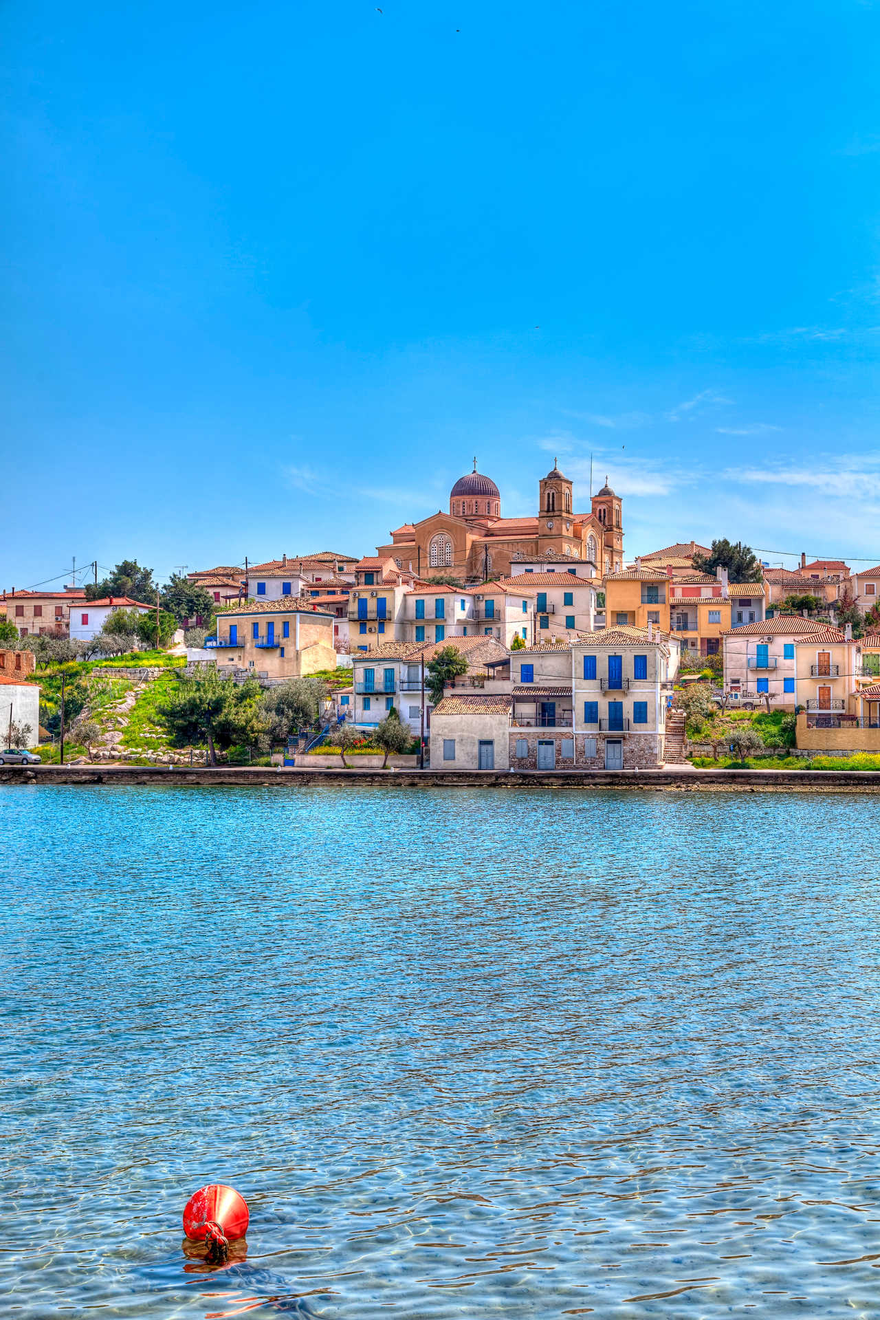 Ville de Galaxidi, Grèce