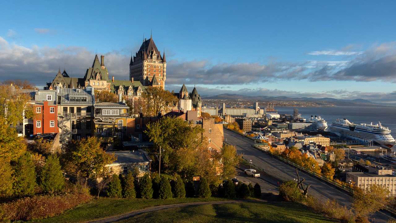 Ville de Québec au Canada