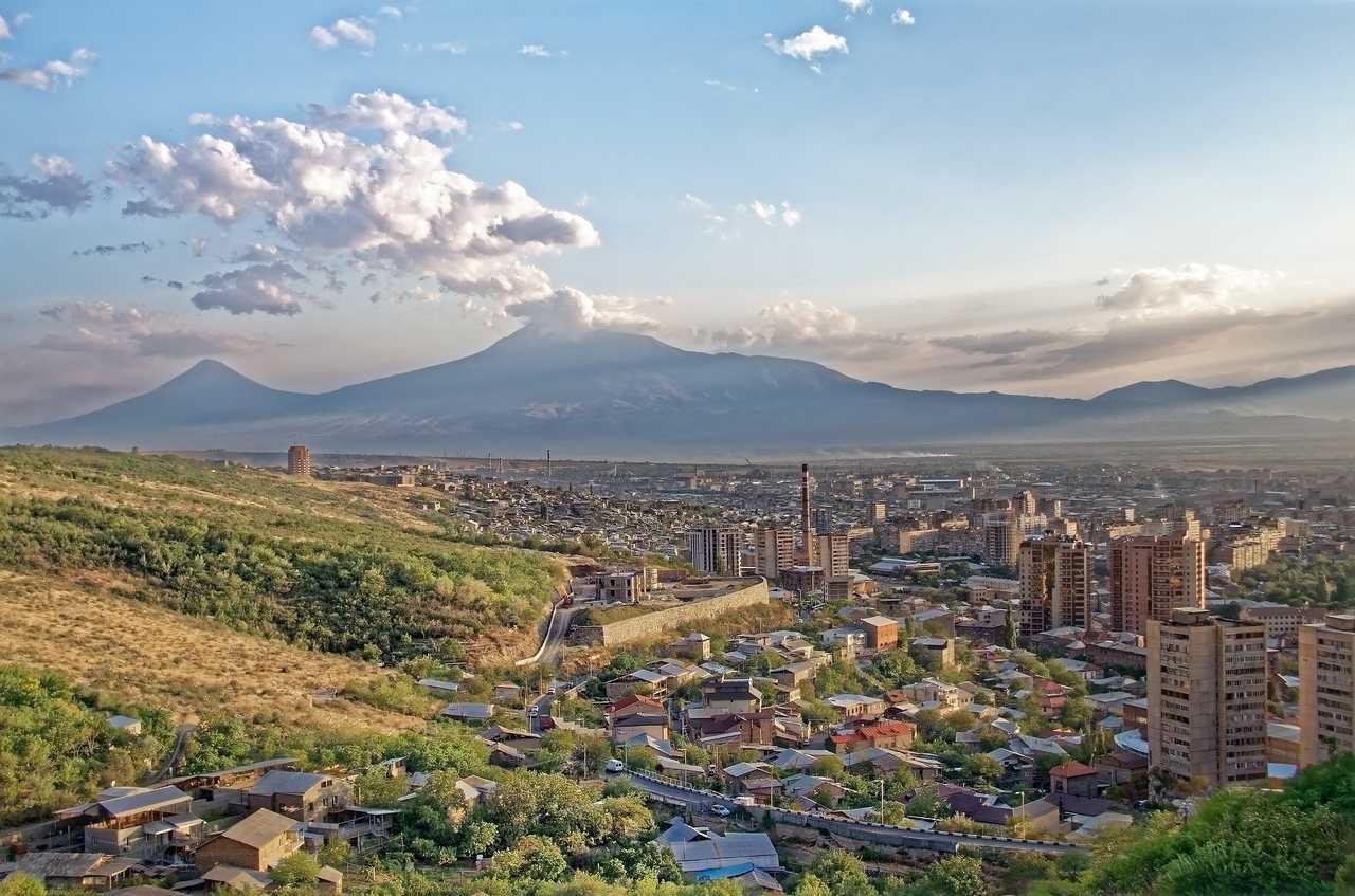 Ville d'Erevan, capitale d'Arménie