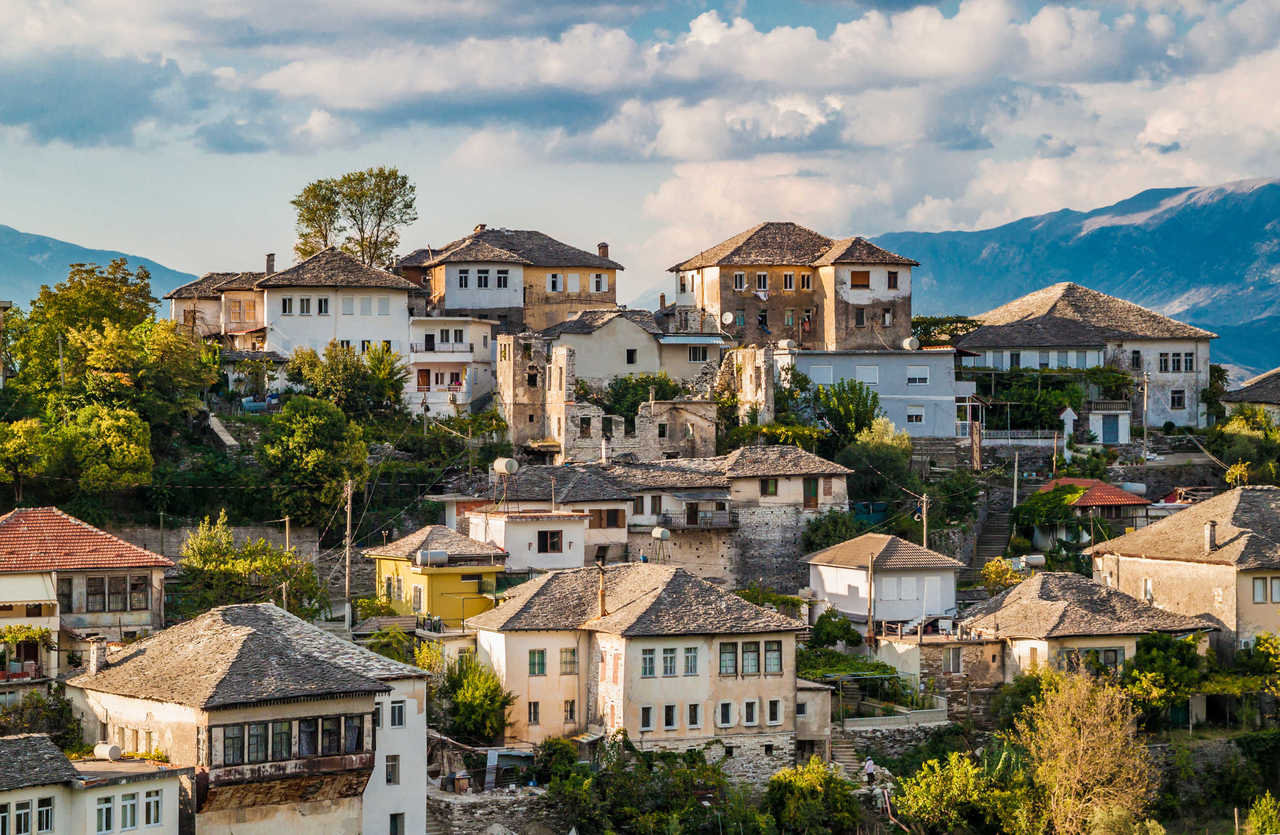 Ville historique de Gjirokaster en Albanie