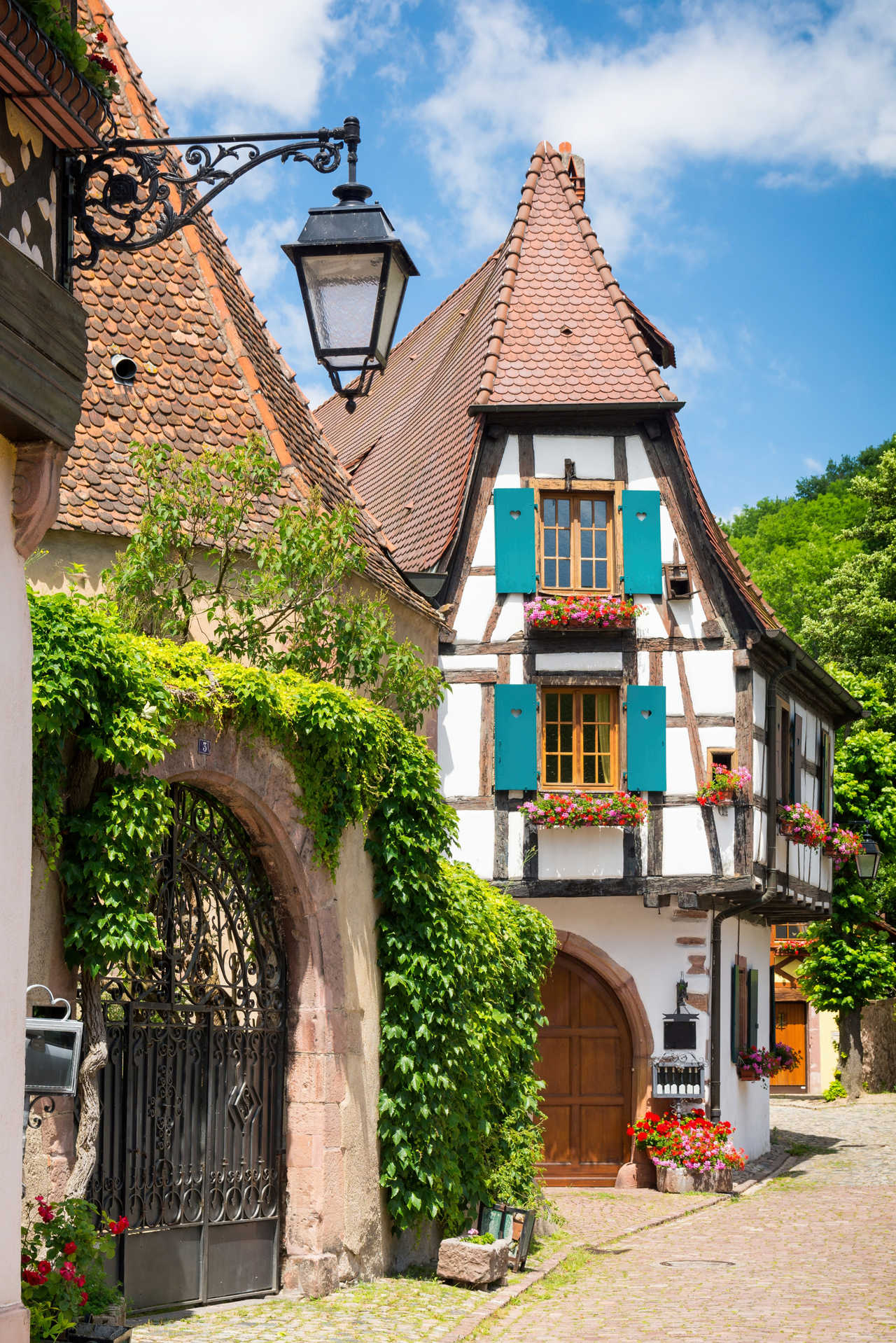 ville médiévale Kaysersberg en Alsace France
