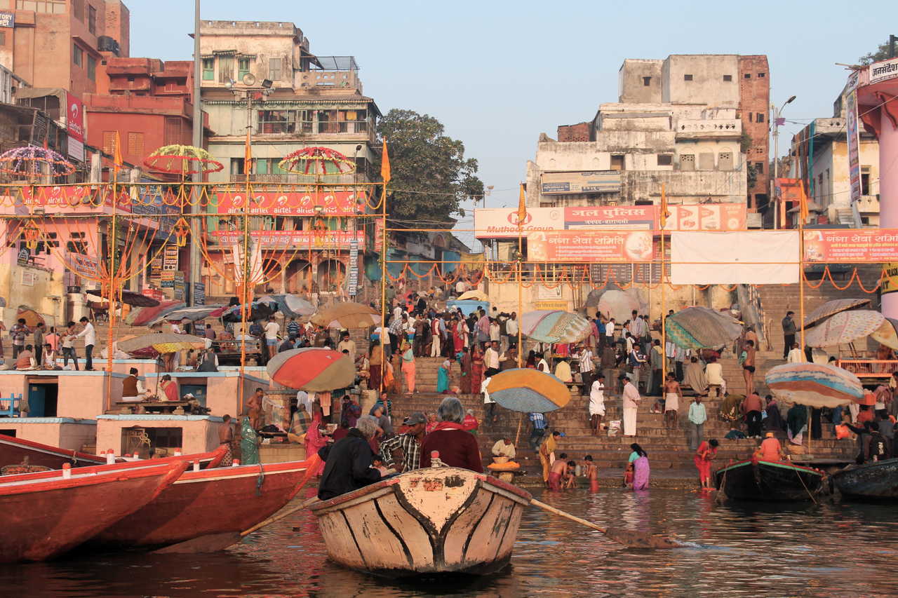 ville portuaire au Rajasthan, Inde
