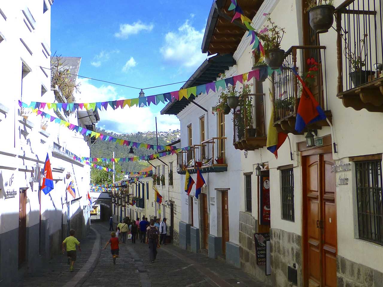 Visite de la rue coloniale La Ronda à Quito