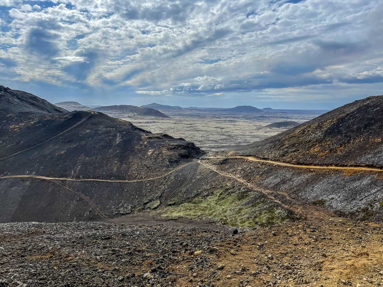 Volcan Fagradalsfjall en Islande