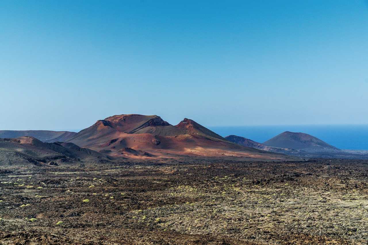 Volcan lors d'une randonnée sur Lanzarote