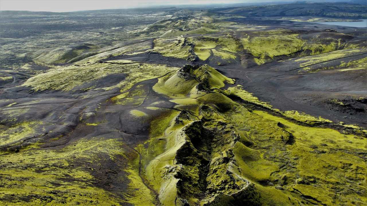 Volcans du Laki en Islande