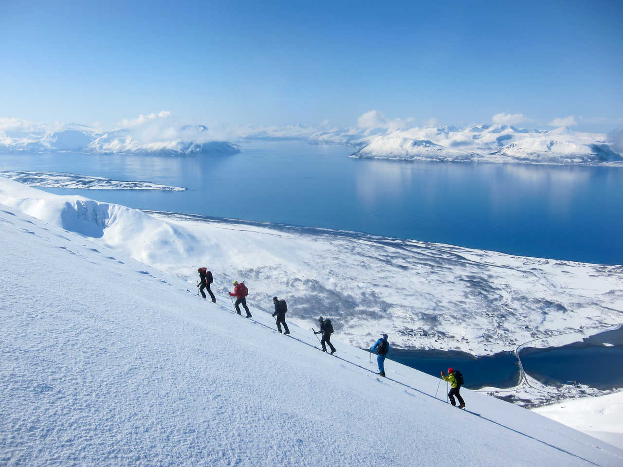 Voyage en ski de rando en Norvège