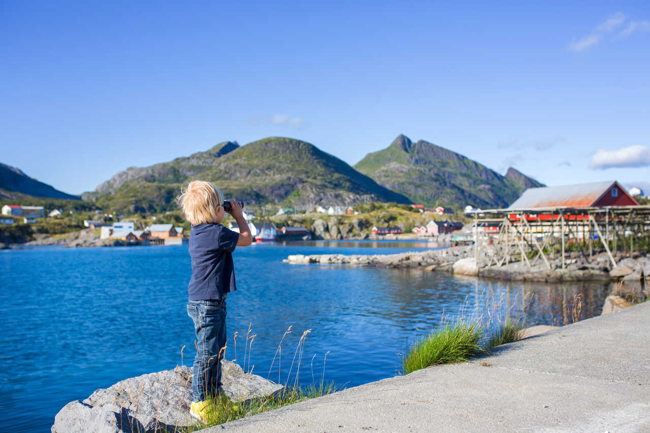 Voyage famille dans les îles lofoten en norvège