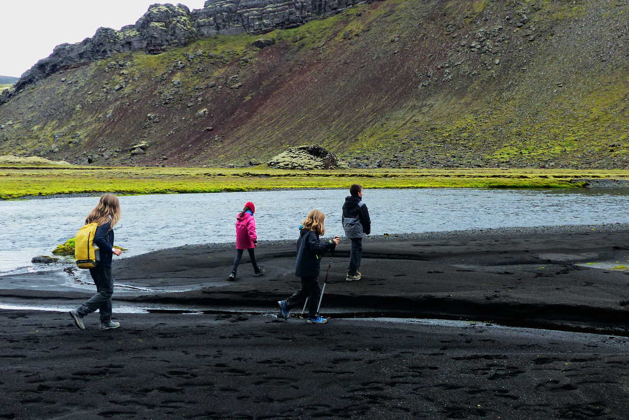 Photo d'un voyage famille en Islande