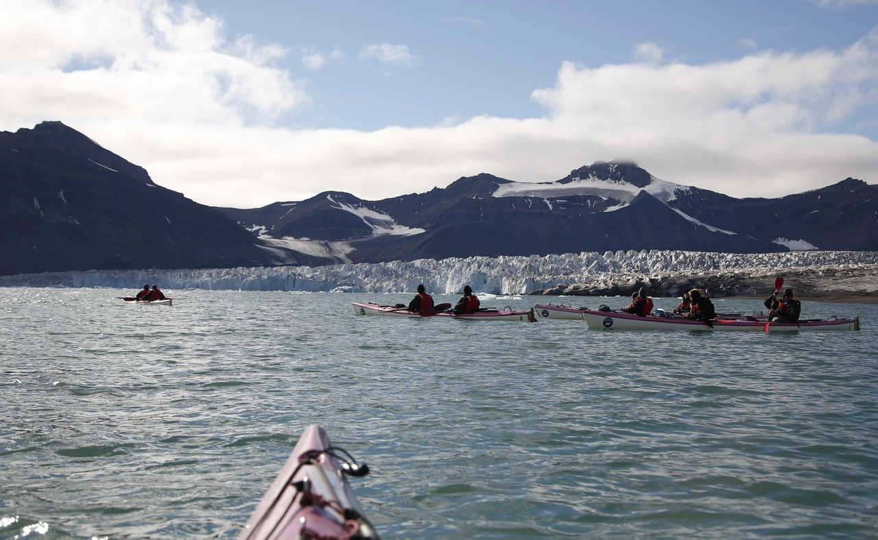 Voyage polaire en kayak de mer
