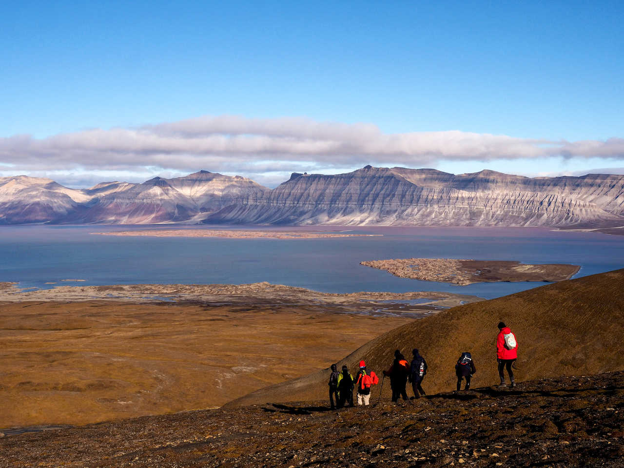 Voyage randonnée au Svalbard dans le haut arctique