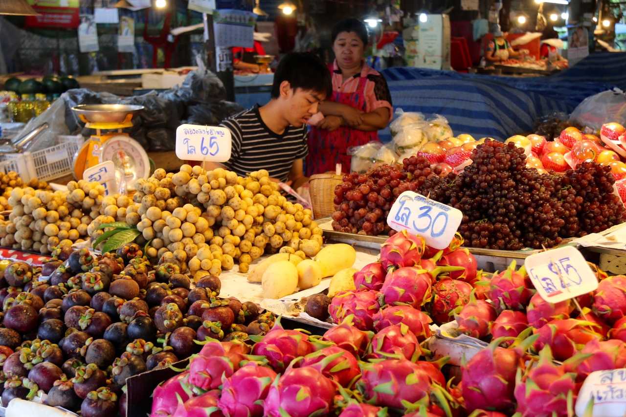 voyage Thailande, trek Thailande, marché Thailande