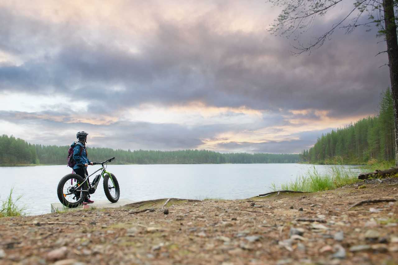 VTT à Hossa en été © Lallemand Sophie VTT à Hossa en été