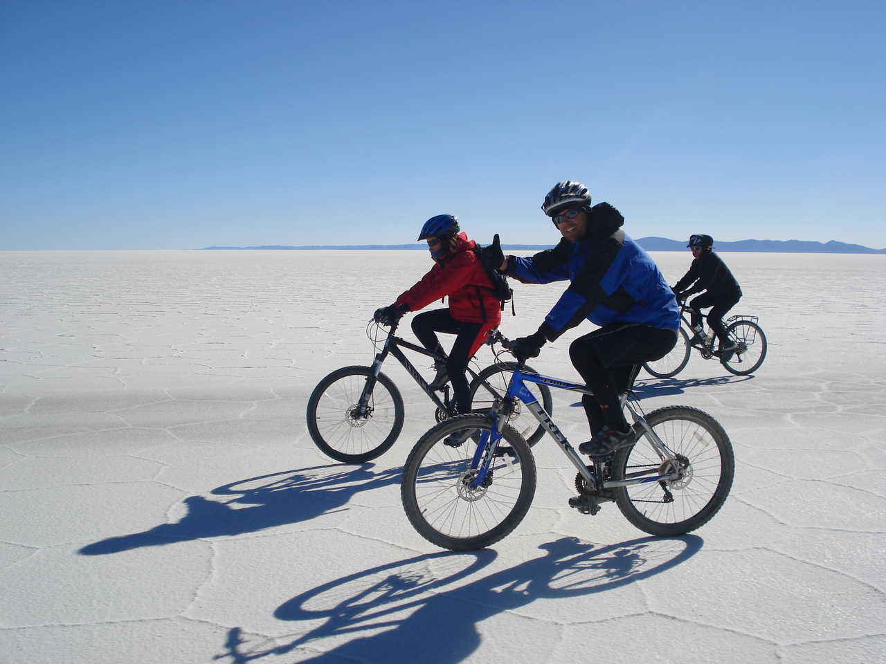 VTT à Salar d'Uyuni Désert de sel en Bolivie