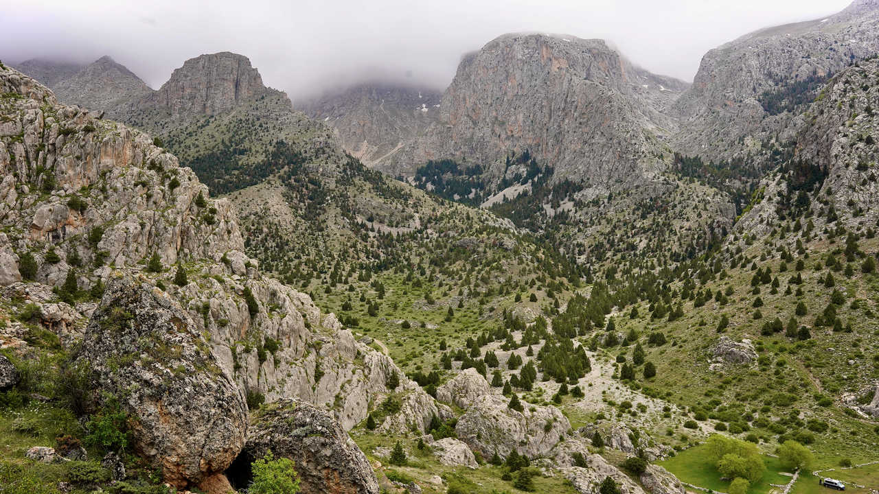 vue du Mont Taurus en Turquie