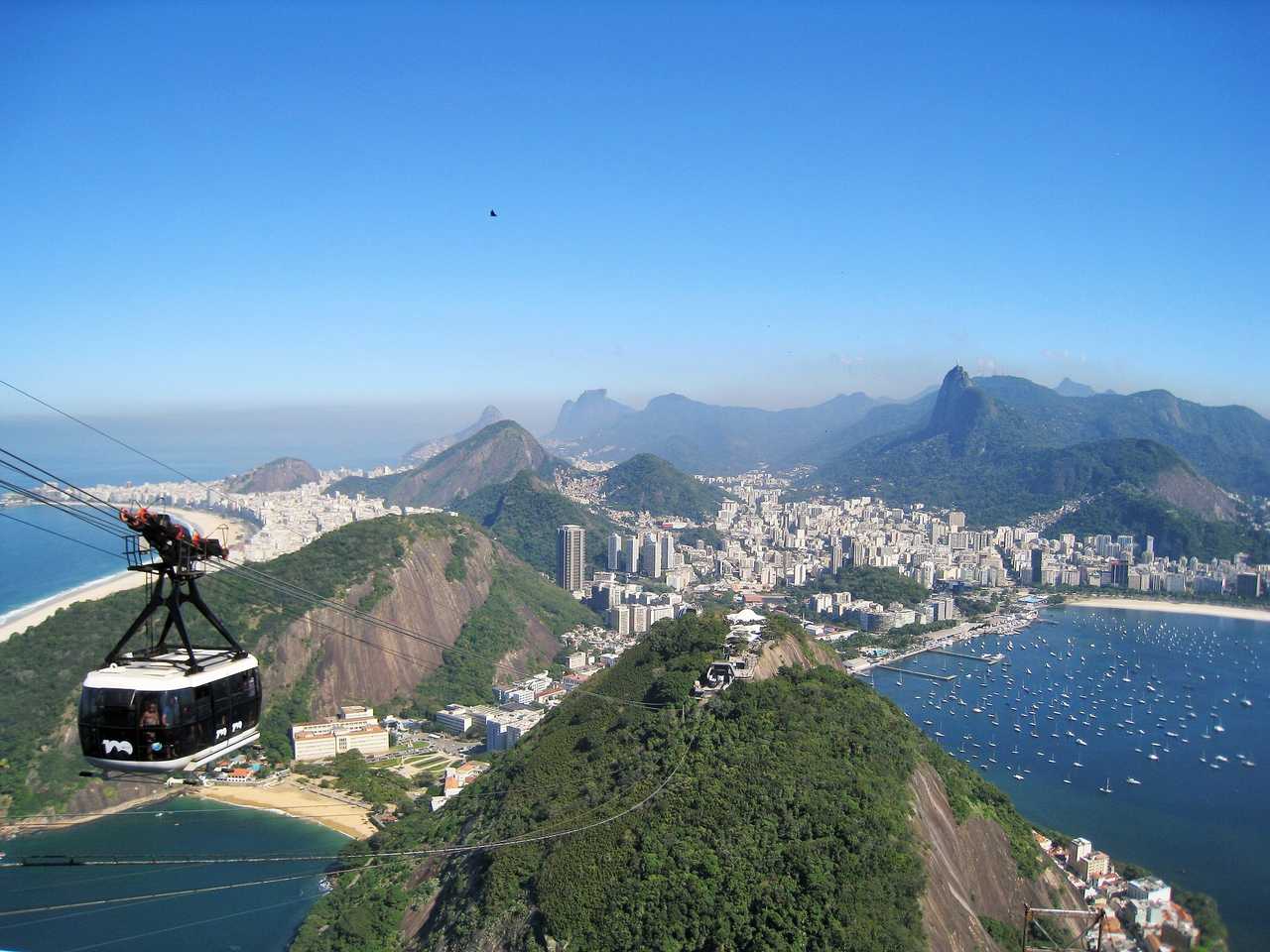 Vue du Pain de Sucre à Rio