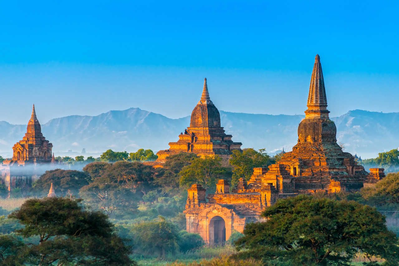 Vue sur Bagan