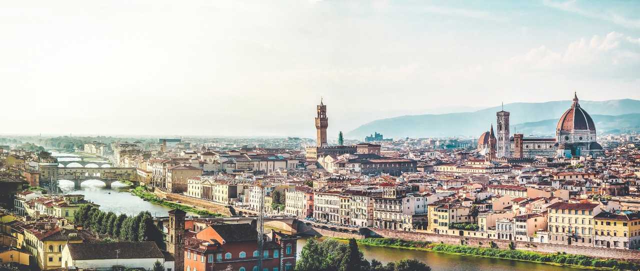 Vue sur la ville de Florence