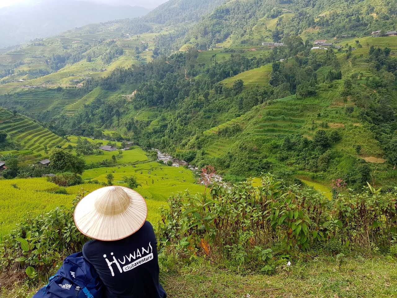 Vue sur les rizières de Ha Giang au Vietnam