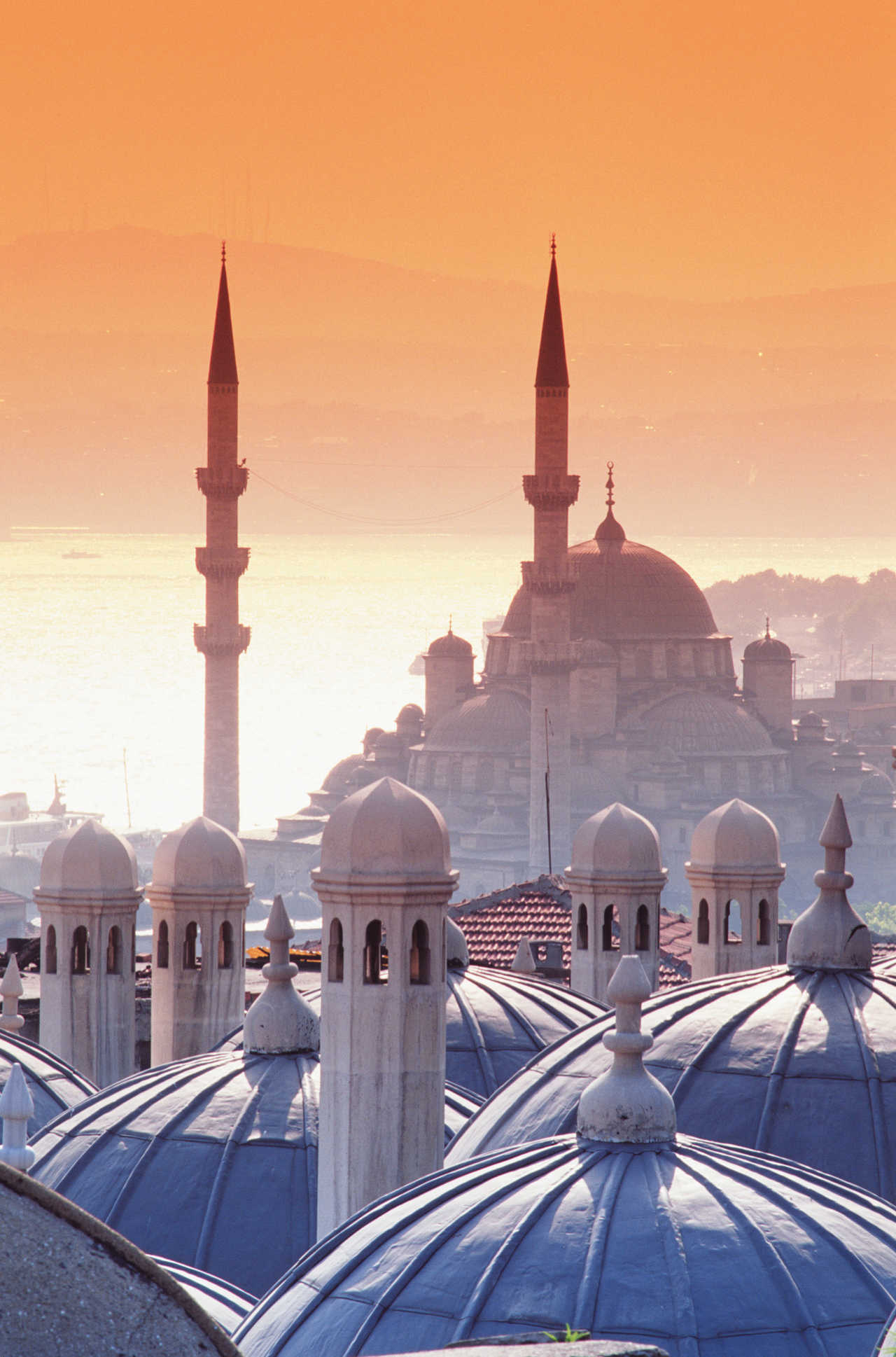 Vue sur les toits de la ville d'Istanbul en Turquie