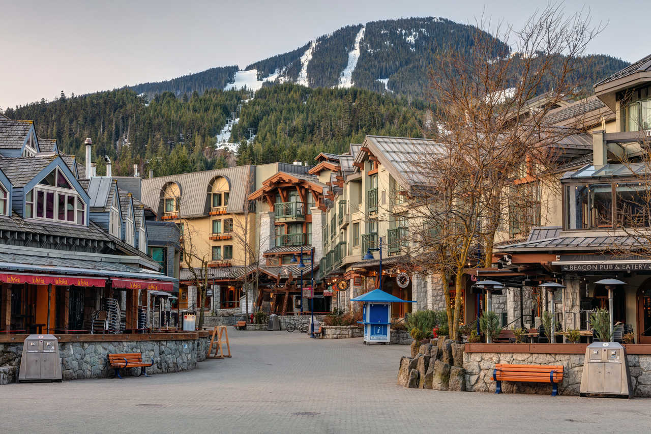 Whistler, célèbre village de villégiature au Canada