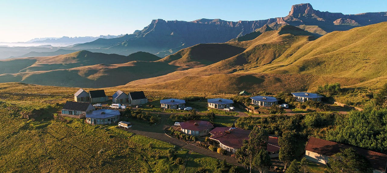 Wietsieshoek Mountain Lodge dans le Parc du Royal Natal en Afrique du Sud