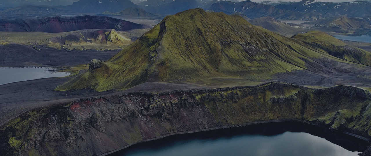 Lac Bláhylur en Islande