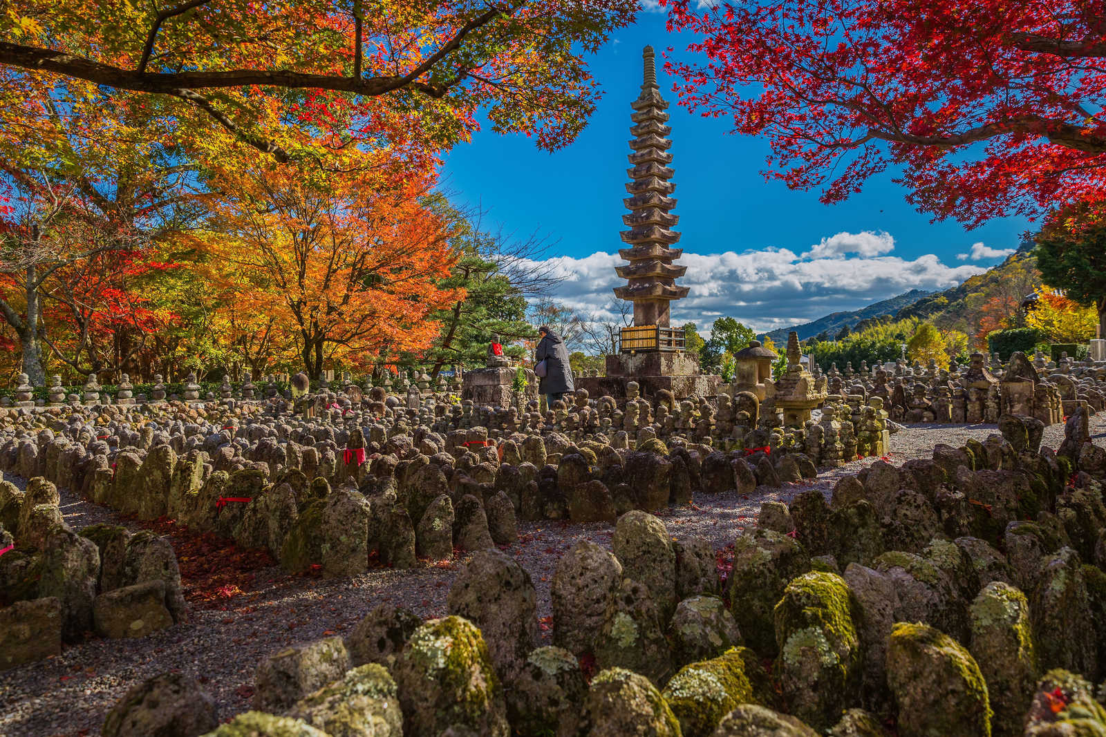 Adashino nenbutsuji, aux milles statues anciennes de Bouddha et de ses disciples © Sanchai